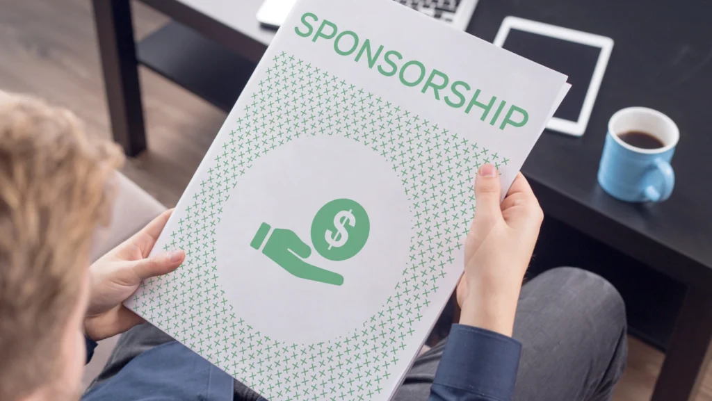 Request Corporate Sponsorships 