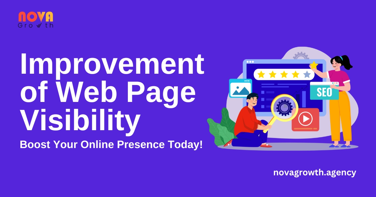 Improvement of Web Page Visibility: Boost Your Web Visibility