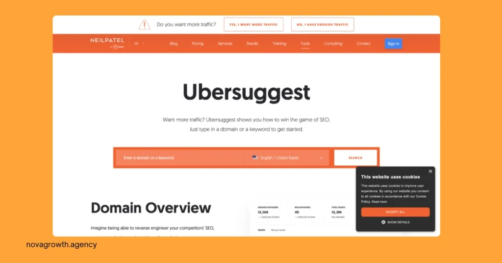 Ubersuggest 